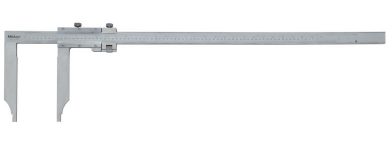 Mitutoyo Hosszúpofás nóniuszos tolómérő finomállítóval, 0-750 mm (0-30"), 0.02 mm (0.001") (534-107) termék fő termékképe