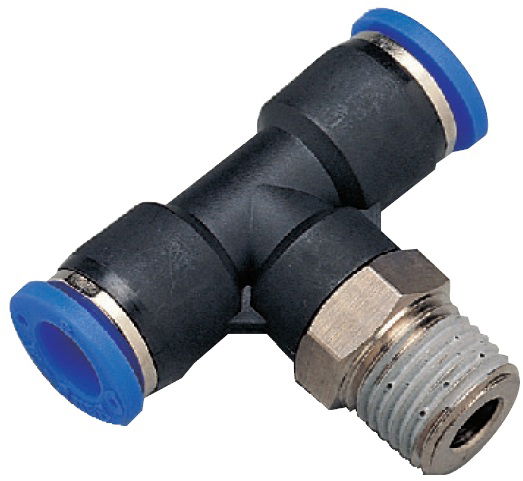 Rectus PT 08-03 "T" csatlakozó, 8mm x 3/8" termék fő termékképe