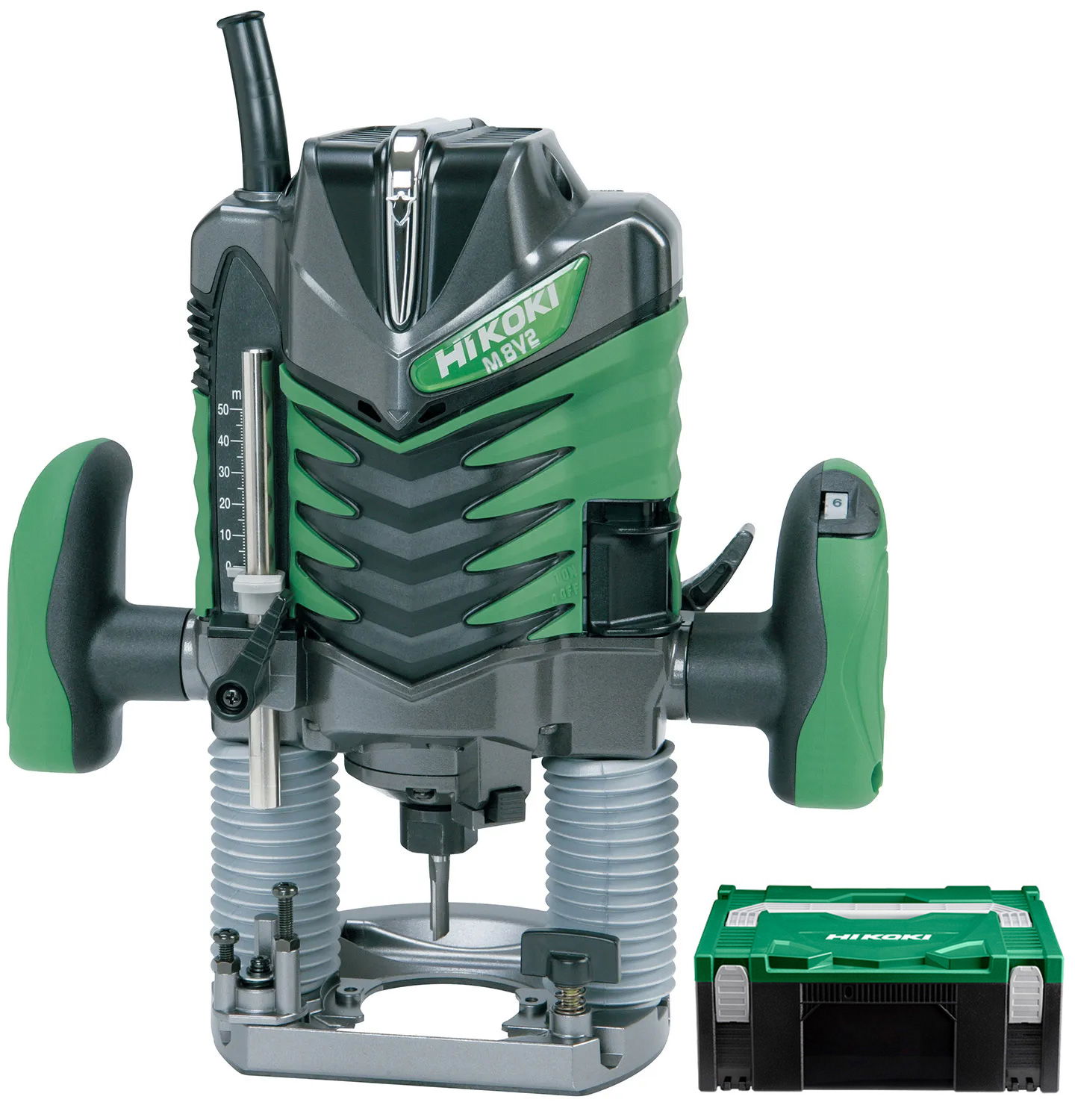 HiKoki M8V2LXZ felsőmaró (Hitbox kofferben) termék fő termékképe